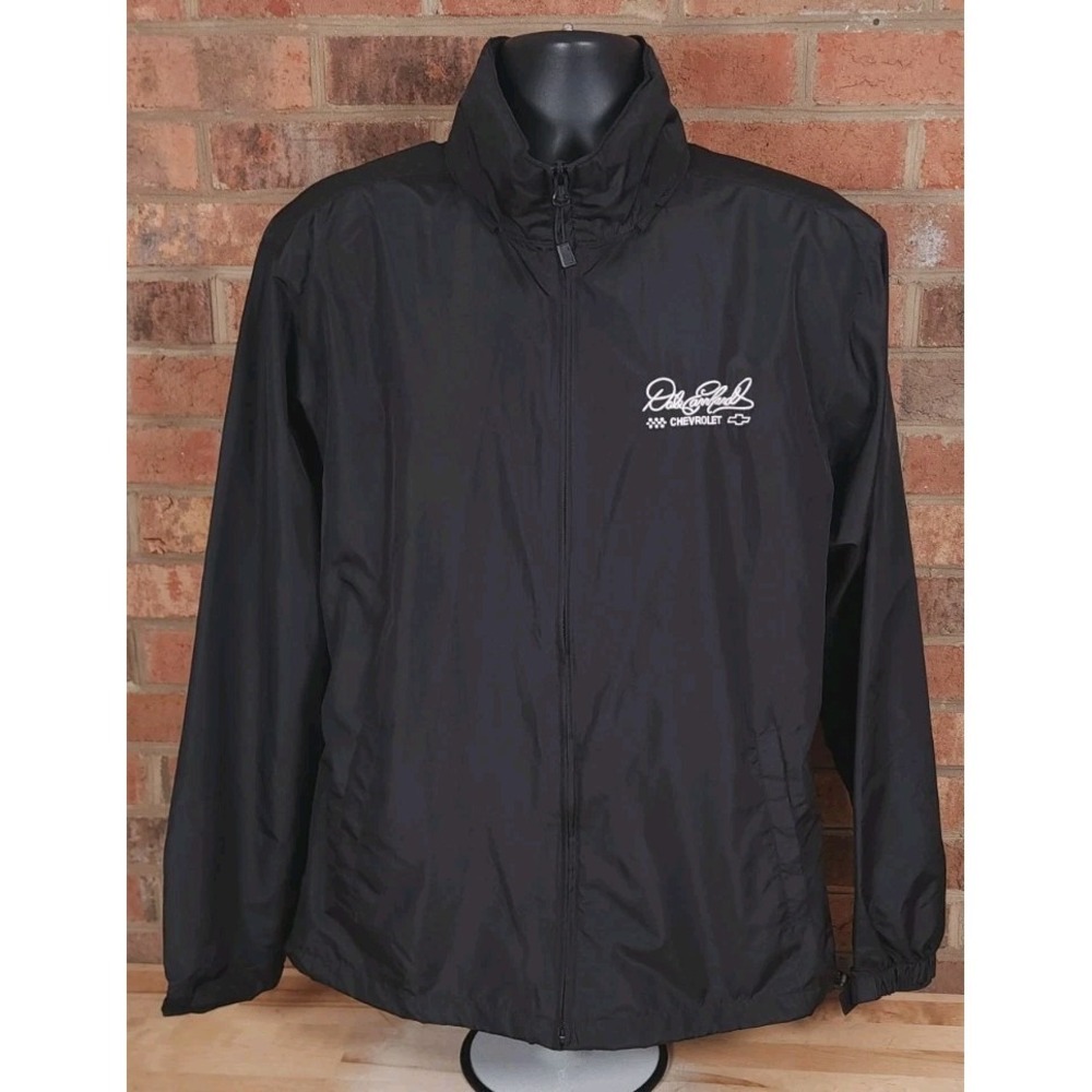 Dale Earnhardt Chevrolet Dealership Employee‎ Jacket Windbreaker Medium Black